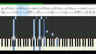 Geri Halliwell - Walk Away [Piano Tutorial] Synthesia
