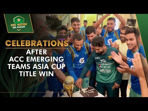 Stars Welcome the Champs ✨ | Celebrations After ACC Emerging Teams Asia Cup Title Win 🏆| PCB | MA2L