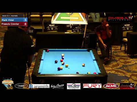 2024 VNEA Championships - Men's Masters 8 Ball - Marc Vidal vs Francis Crevier