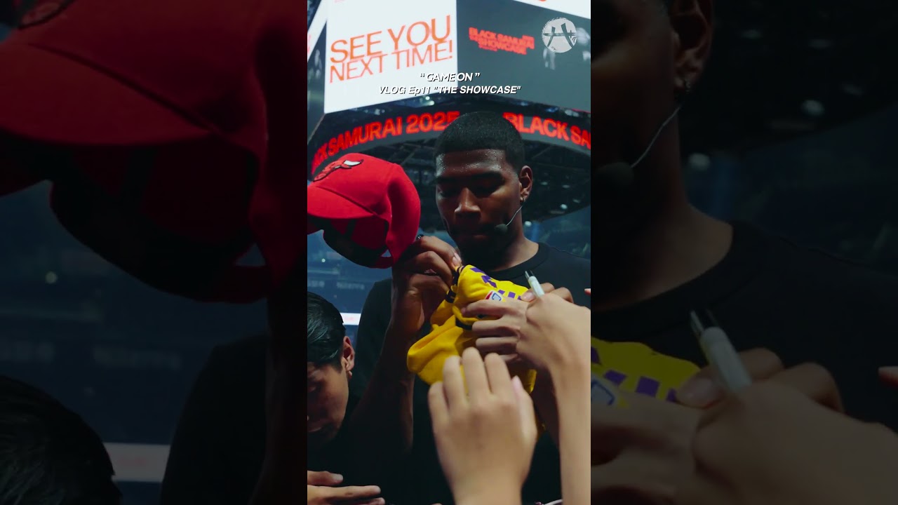 RUI HACHIMURA VLOG Ep.11-23 / THE SHOWCASE / BLACK SAMURAI 【八村塁】