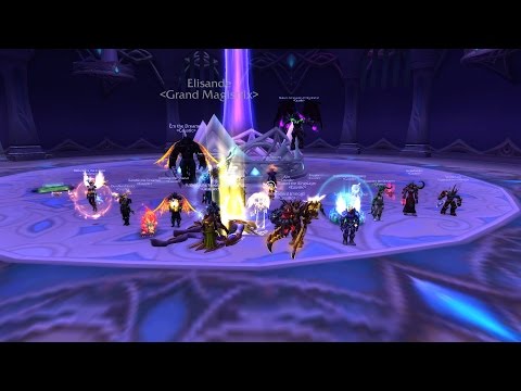 Caustic vs. Mythic Elisande (Holy Priest PoV)