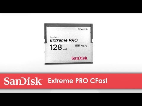 SanDisk® Extreme PRO CFast | Official Product Overview