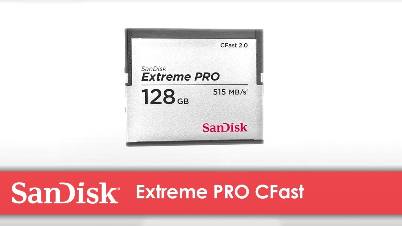 SanDisk CFast-Karte Extreme Pro 256 GB