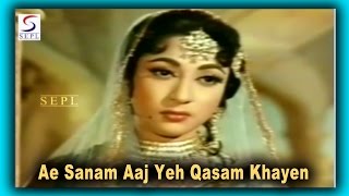 Ae Sanam Aaj Yeh Qasam Khayen | Lata - YouTube
