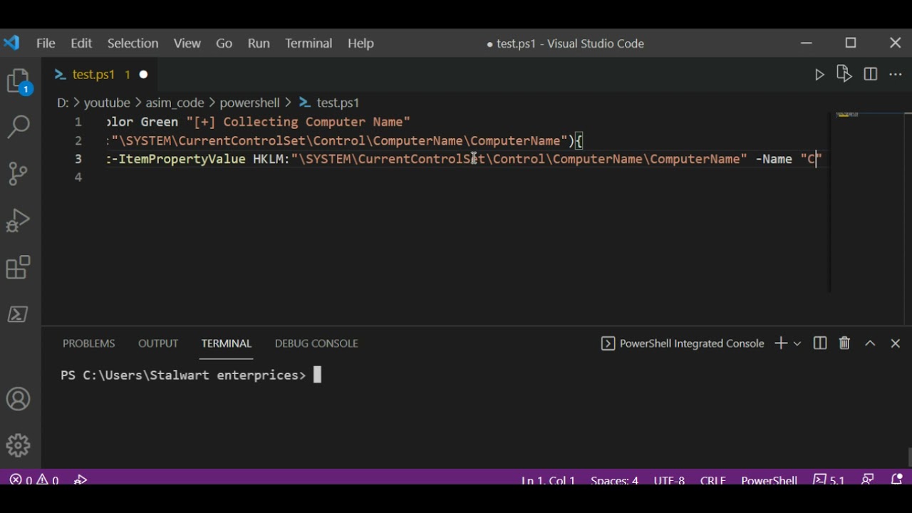 How to Get the Computer Name with PowerShell