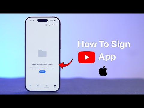 How To Sign Into a YouTube App On iPhone?