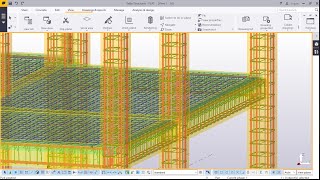 Rebar Placement in Columns on Modelled R.C.C. Structure in TEKLA STRUCTURES 2016