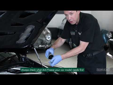 How to check your car coolant water levels by Nicholas Mee Aston Martin Specialists