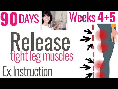 Hamstring Muscles🦵🏼 Release back of your legs 📆  WK ４- 90 ☀️'s 🖐🏼 SIMPLE Exercises Instruction Video