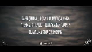 Download lagu LAIN PUISI - RESEP KA URANG? KUDU RESEP  OGE HOBI URANG mp3