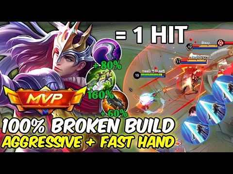 SUPER FAST HAND LANCELOT FLORAL KNIGHT SKIN GAMEPLAY‼️| LANCELOT BEST BUILD 2023 | LANCELOT MLBB