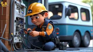 Download lagu 🚗⚡ Mobil PLN Datang, Listrik Langsung Nyala Terang! ⚡🚗 mp3