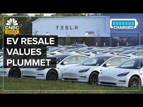 Warum Elektroautos schneller an Wert verlieren als Benzinautos