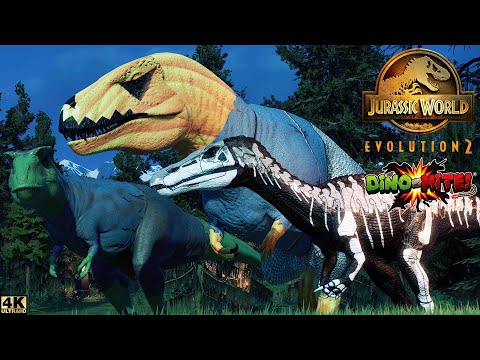 HALLOWEEN DINOSAURS IN THE SPOOKY FOREST | SHOWCASE | JURASSIC WORLD | JURASSIC PARK