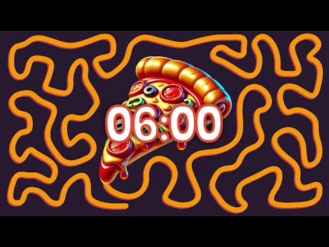 6 Minute Pizza 🍕 bomb 💣 timer