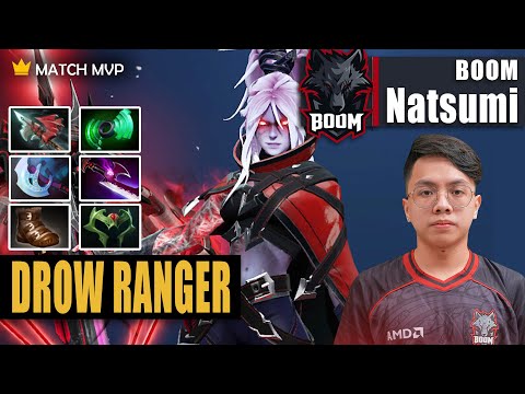 Drow Ranger Safelane | BOOM.Natsumi- | HOW TO CARRY YOUR TEAM WITH DROW | 7.32d Gameplay Highlight