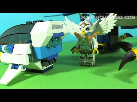 Vidéo LEGO Chima 70003 : L'intercepteur Aigle d'Eris