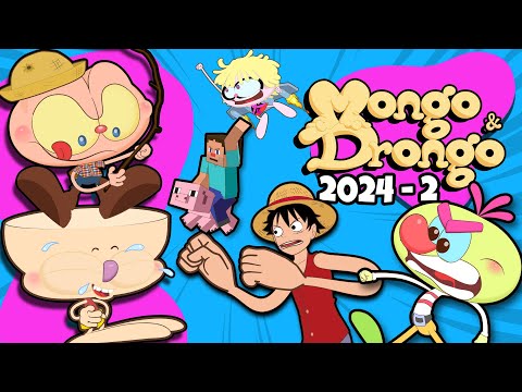 MONGO E DRONGO MARATONA 2024 - 2° Semestre ! 4 horas de desenho animado ✨