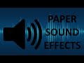 Paper Sound Effects