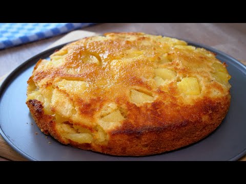 The BEST apple cake in 10 minutes! 🤩 You MUST see this recipe!