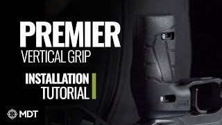 Video: MDT Premier Vertical Grip Standard FDE