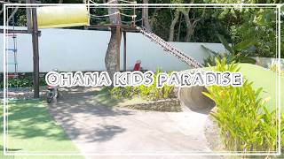 EN/JP)OHANA  | 屋外プレイグラウンド　レストラン バリ島ウルワツエリア| kids playground restaurant in Uluwatu  Bali