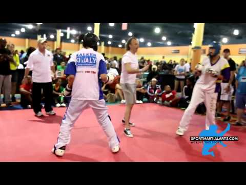 Anna Kondar vs Raelynn Perkins - Women's Sparring - US Open 2014