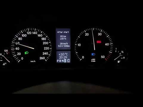 W203 C200 cdi 0-100 km/h