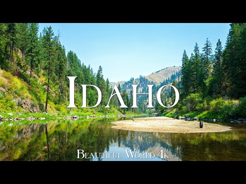 Idaho 4K - Amazing Aerial Film - Relaxing Piano Music - Natural Landscape
