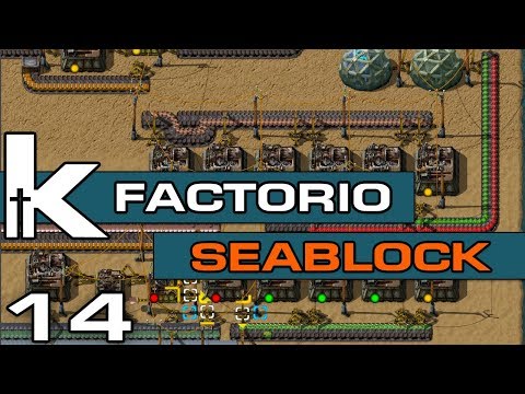Factorio 0.17 | Sea Block Ep 14 | Red and Green Science