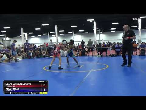 77 Lbs Round 1 (4 Team) - Vince Von Bernewitz, Virginia Vs Ariah Mills, Georgia 5994