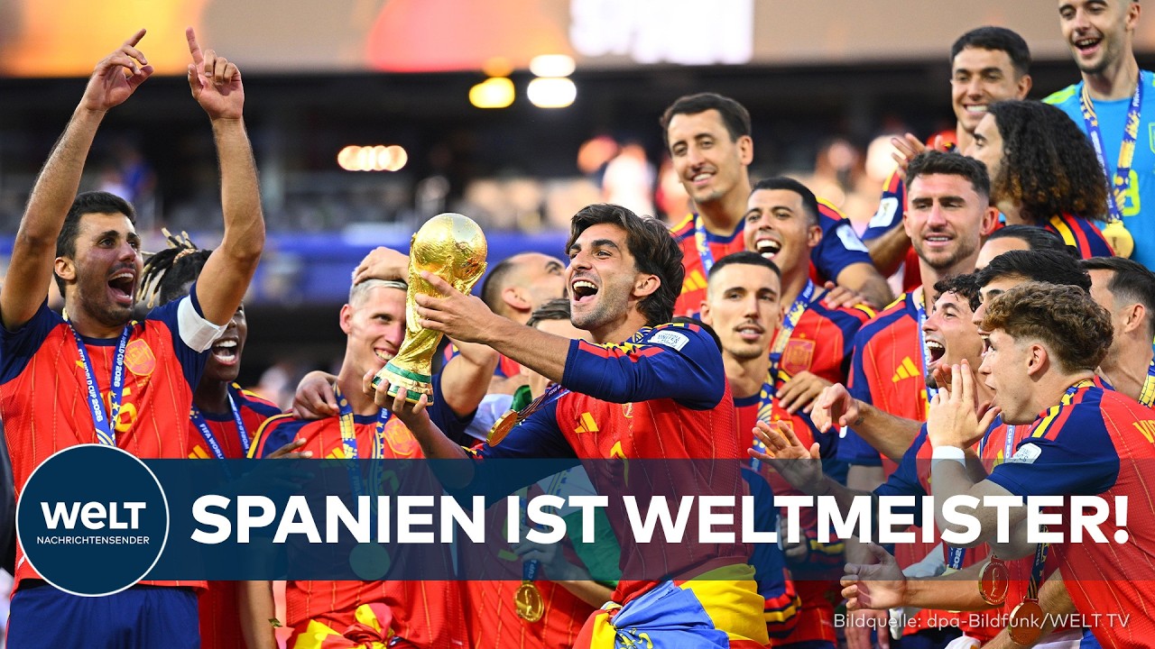 WM 2026: SPANIEN IST WELTMEISTER! Ferran Torres schießt das 1:0 gegen Argentinien zum Titel