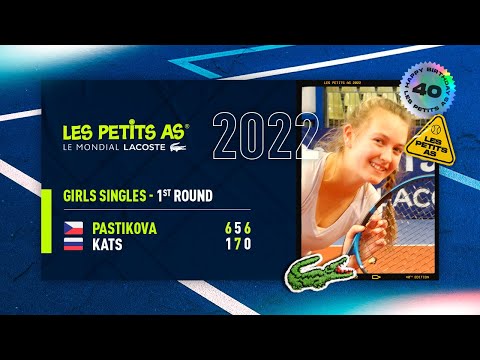 Les Petits As 2022 | Girls 1st Round | Julie Pastikova vs. Emiliia Kats