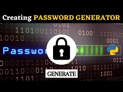 How To Create Password Generator Using Python Python Project Tutorial Hindi