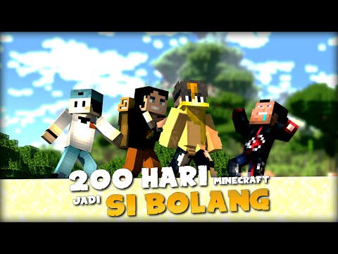 200 Days in Minecraft Si Bolang with Trio Bungul ( ft @ItsSandwich @geloo )