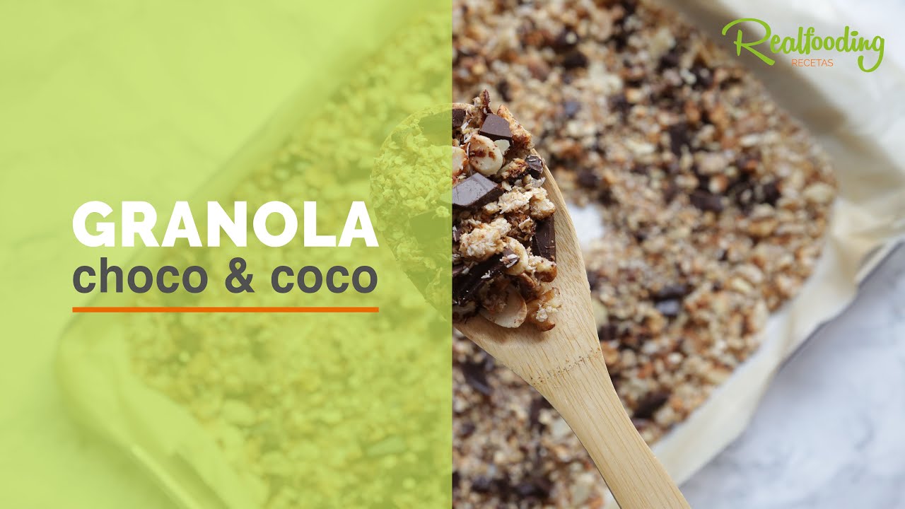GRANOLA DE CHOCOLATE Y COCO | Nuestra combinación favorita
