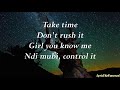 Bruce Melodie Katerina Lyric Video