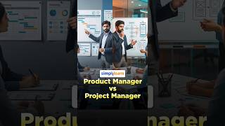 Project Manager vs Product Manager 2026: Key Differences Explained Clearly | #Shorts | #Simplilearn