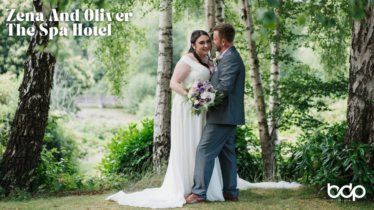 The Spa Hotel wedding photography and film