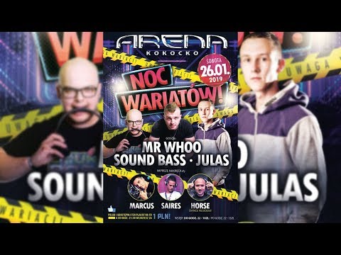 SOUND BASS @ Arena Kokocko (26.01.2019) # Noc Wariatów