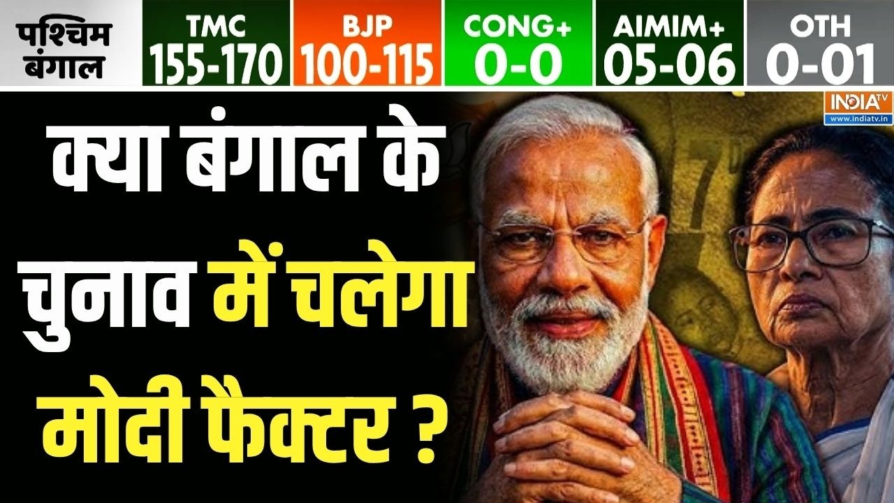 Bengal Opinion Poll 2026: क्या बंगाल के चुनाव में चलेगा मोदी फैक्टर ? | 