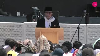 Download lagu Rhoma Irama's Sermon Before Friday Prayers at Pestapora 2025 mp3