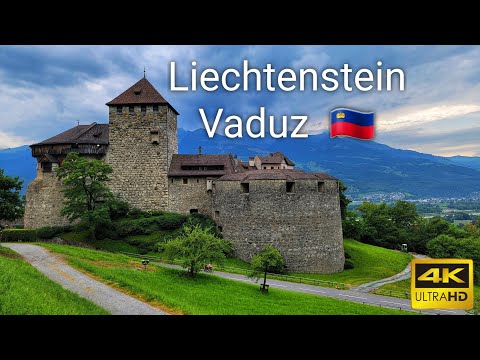 Vaduz, Liechtenstein 🇱🇮 in 6 minutes - Walking Tour [4K]