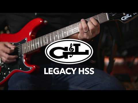 2016 G&L Tribute Legacy HSS - Crimson Red Transparent, w/case image 9