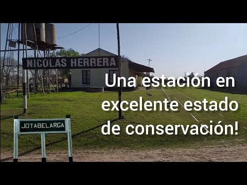 Villa San Miguel Herrera y su hermosa estación de Trenes