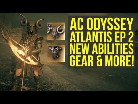 Assassin's Creed Odyssey Fate of Atlantis NEW ARMOR & ABILITIES In Depth Look (AC Odyssey Atlantis)