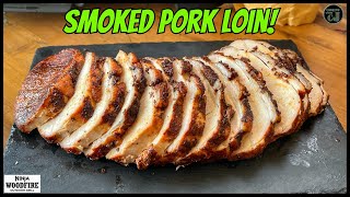 Ninja Woodfire Grill Smoked Pork Loin! (Featuring The ThermoPro TempSpike Plus)
