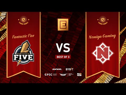 Fantastic Five vs Nemiga Gaming, DPC EEU 2021/22, bo3, game 3 [Eiritel & Smile]