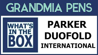 PARKER DUOFOLD INTERNATIONAL FOUNTAIN PEN
