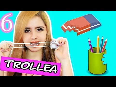 BROMAS para HACER en CLASES / Útiles escolares Comestibles - CRISS HUERA
